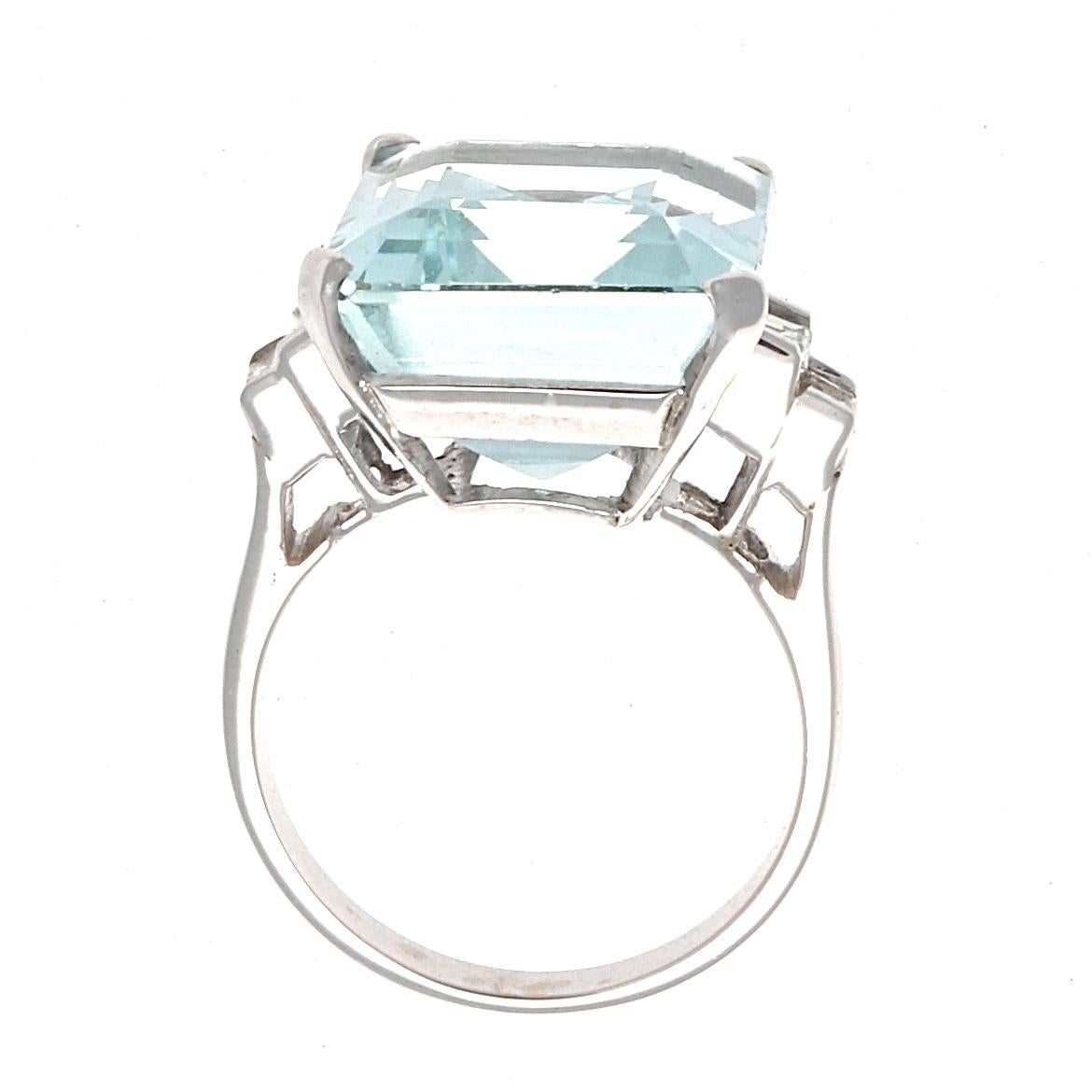 15 carat aquamarine ring