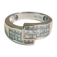 Anillo Bypass de Diamantes de 1,5 Quilates