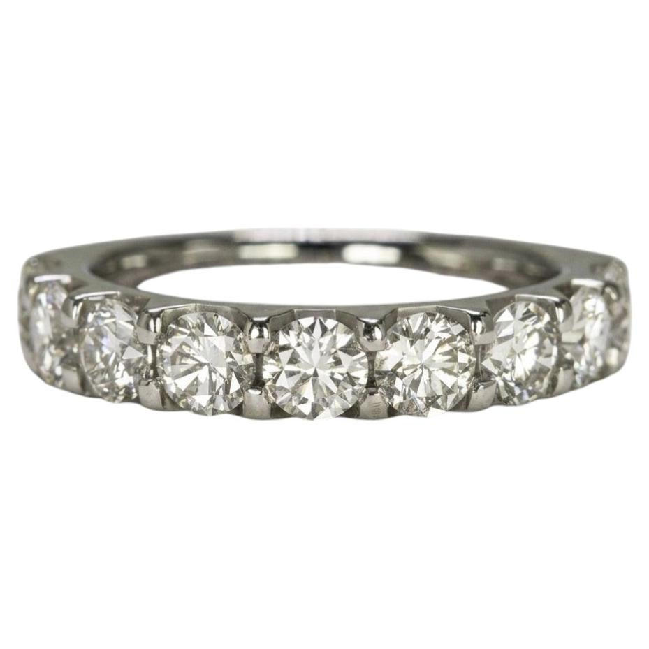 1.5 Carat Diamond Nine-Stone Band in 14k White Gold