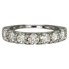 1.5 Carat Diamond Nine-Stone Band in 14k White Gold