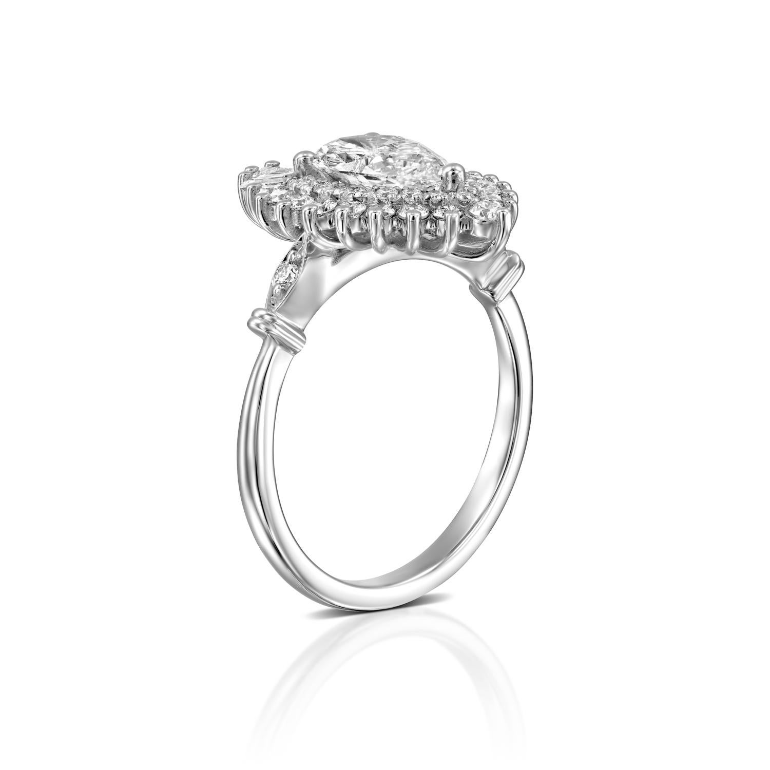 1.5 diamond engagement ring