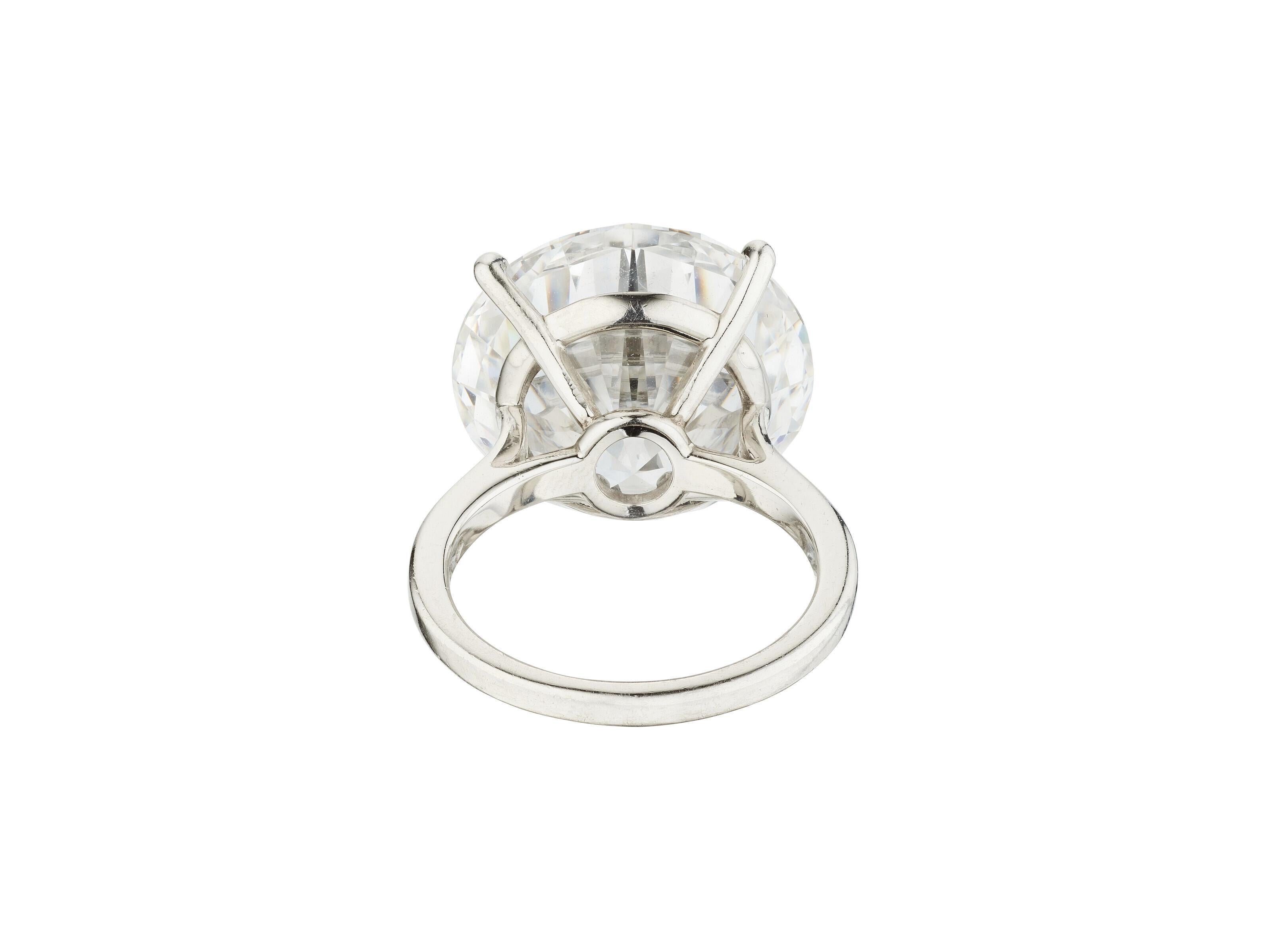 15-Karat H VVS1 Runder Diamantring  GIA zertifiziert  Zeitloser Luxus & Investition im Angebot 2