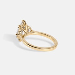 1.5 Carat Marquise Statement Champagne 14K Gold Pure Sophistication Signature