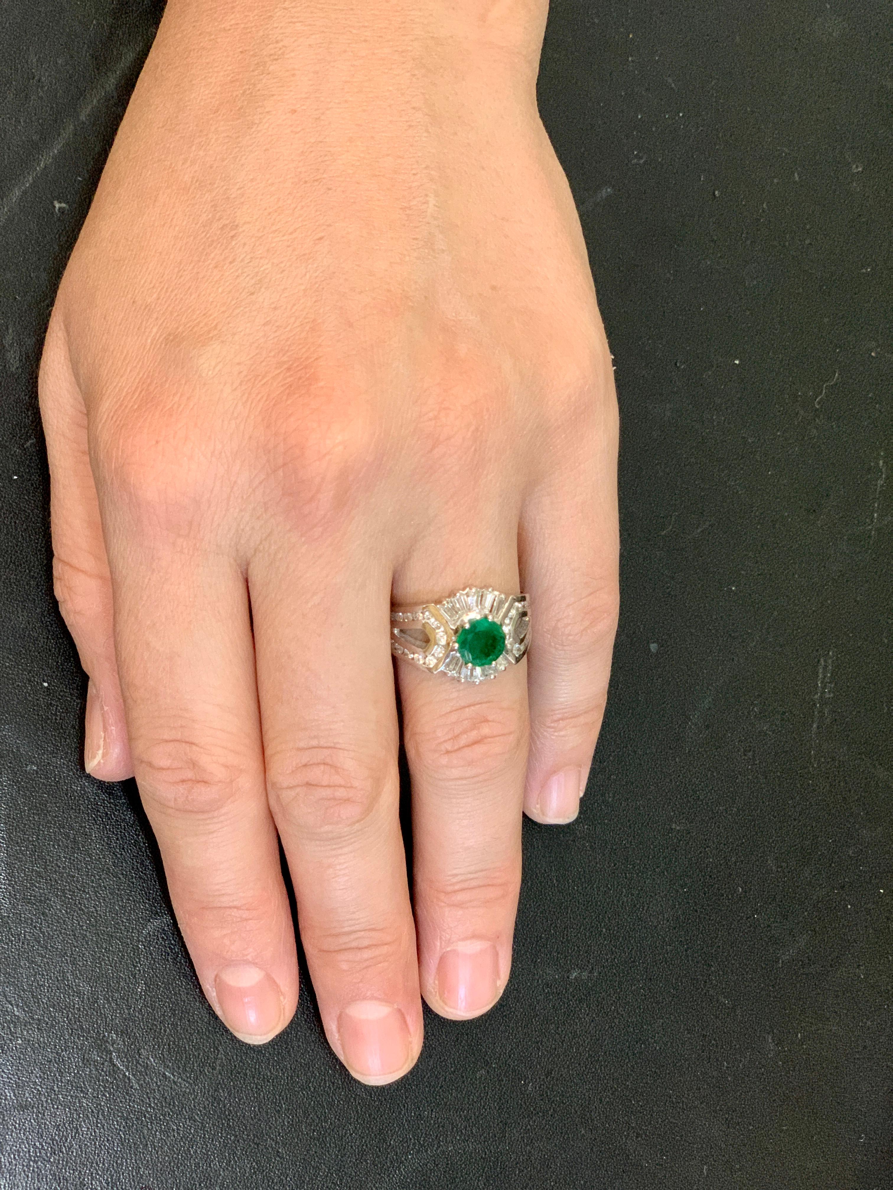 1.5 carat diamond ring emerald cut