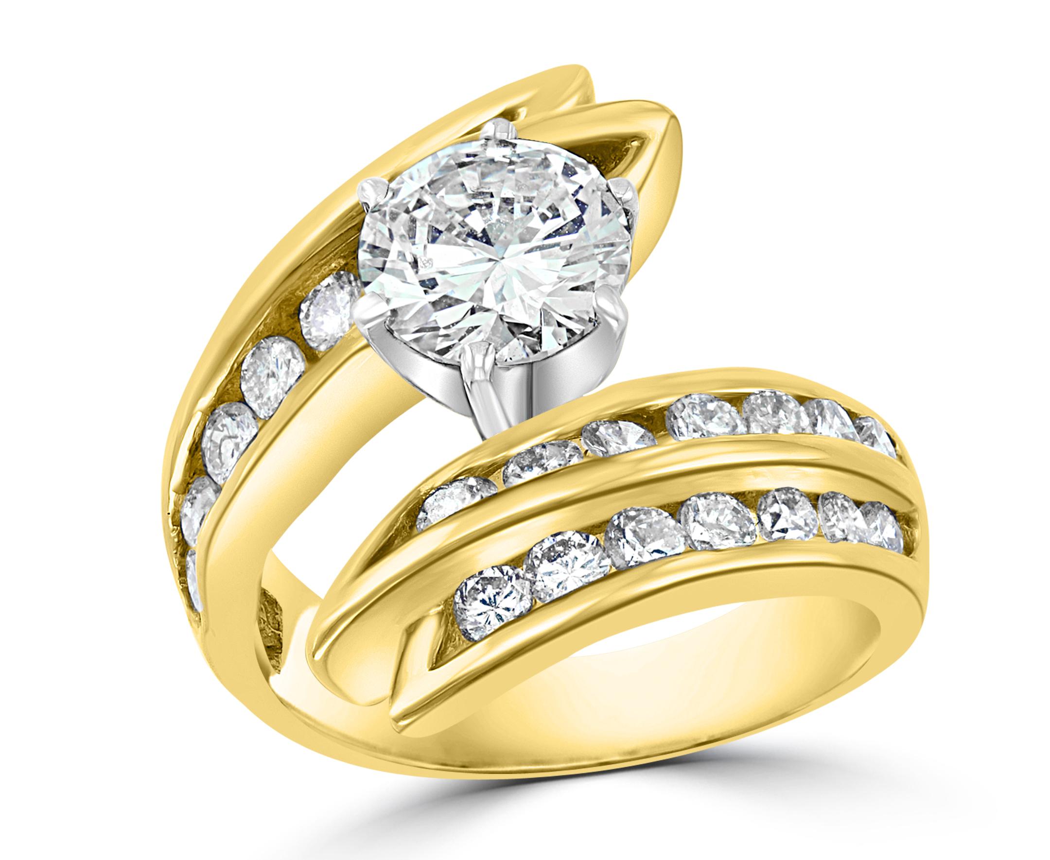 1.5 carat solitaire engagement ring