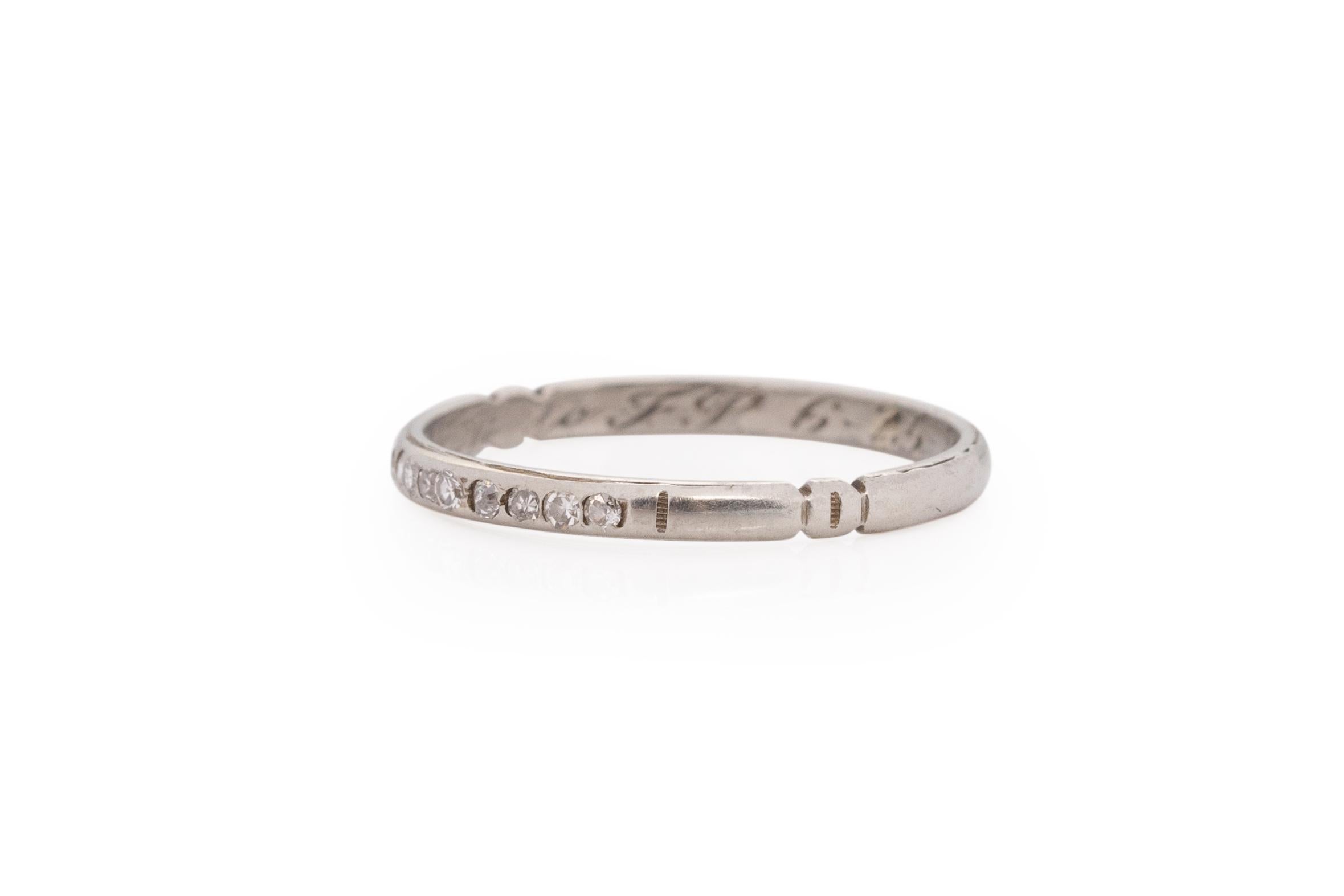 Taille vieille Europe Bague de fiançailles Art Déco en platine avec diamants de 15 carat de poids total en vente