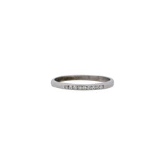 Antique .15 Carat Total Weight Art Deco Diamond Platinum Engagement Ring