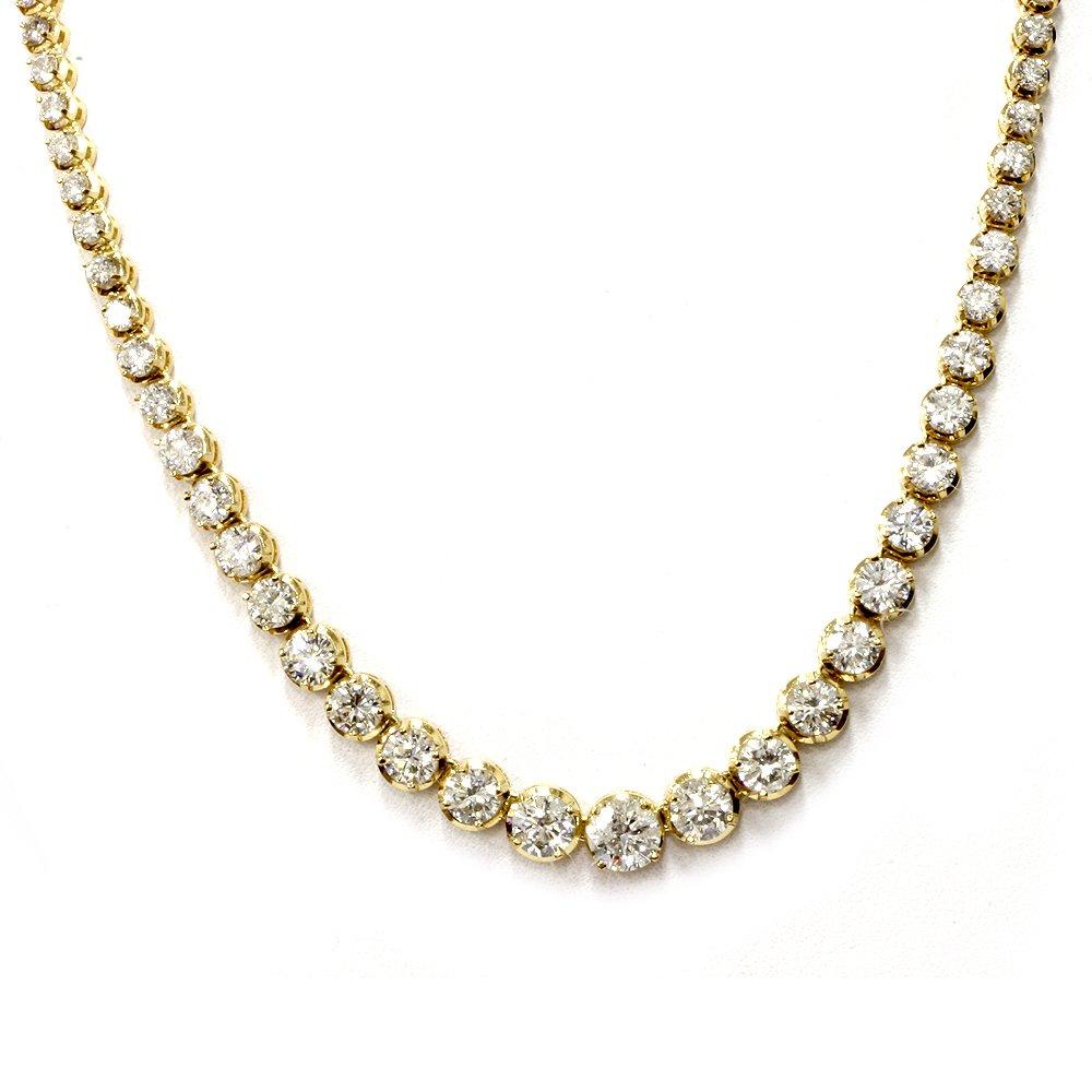 15 carat tennis necklace