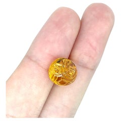 15 Citrine Carvings Cts 83.22