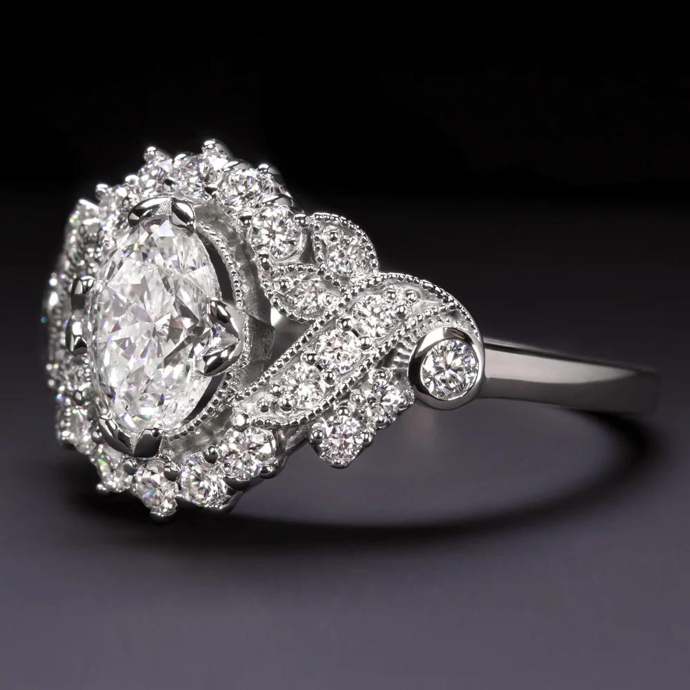 1.5 carat diamond ring oval