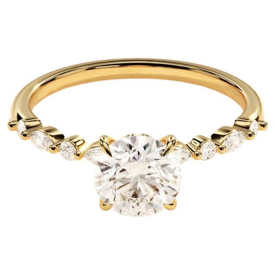 1.5 Ct Moissanite Ring Women
s Ring Wedding Ring 925 Sterling Silver.