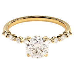 1.5 Ct Moissanite Ring Women
s Ring Wedding Ring 925 Sterling Silver.