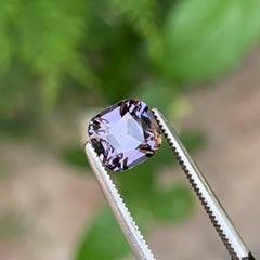 Pietra preziosa spinello naturale da 1,5 carati, colore lavanda chiaro, taglio a cuscino, per gioielli, 6 mm