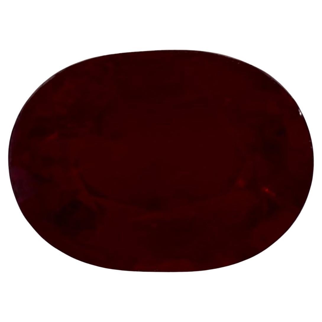 1.5 Ct Ruby Oval Loose Gemstone