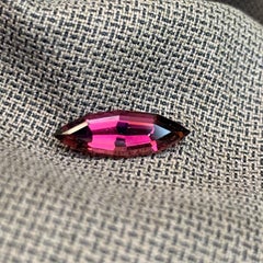 1,5 Karat, Turmalin in Marquise-Schliff, rosarote Farbe, für Schmuck, 13 mm