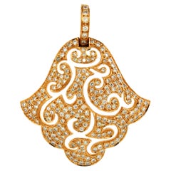Ciondolo con diamante bianco da 1.5 carati
