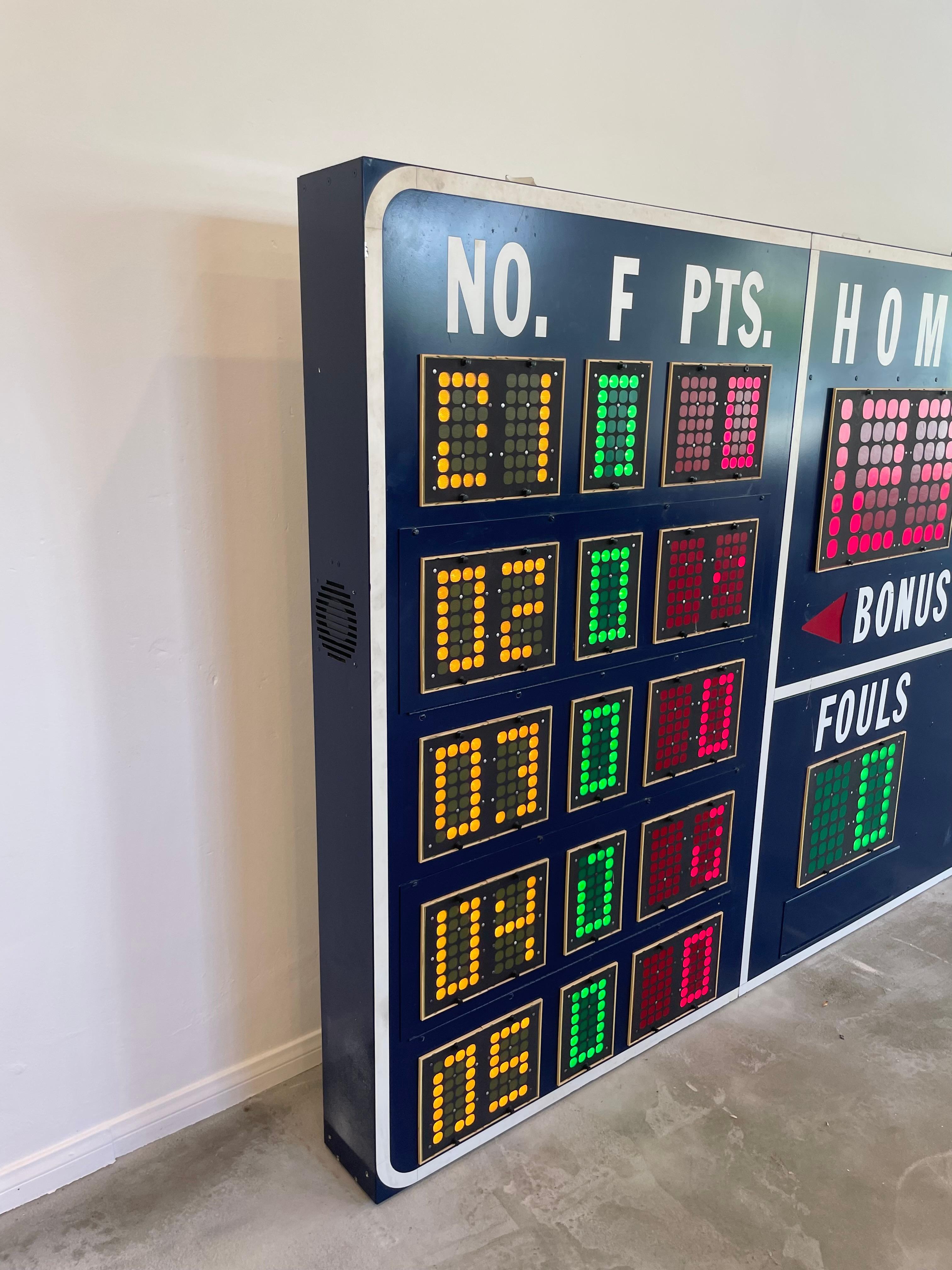 15 Foot Fair Play Basketball Scoreboard, 1980s 2