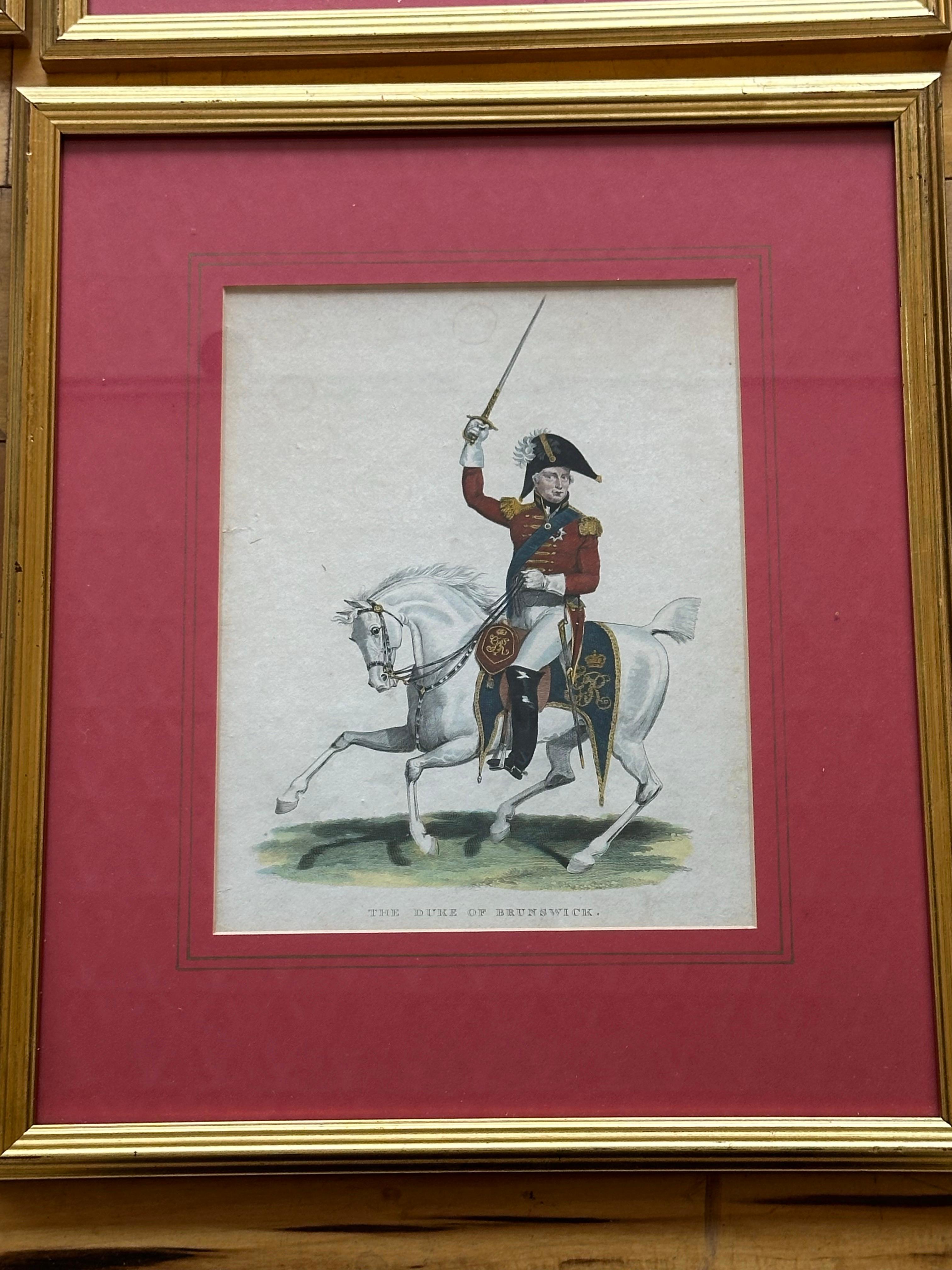 15 handkolorierte Stiche der wichtigsten Akteure der napoleonischen Kriege im Angebot 4