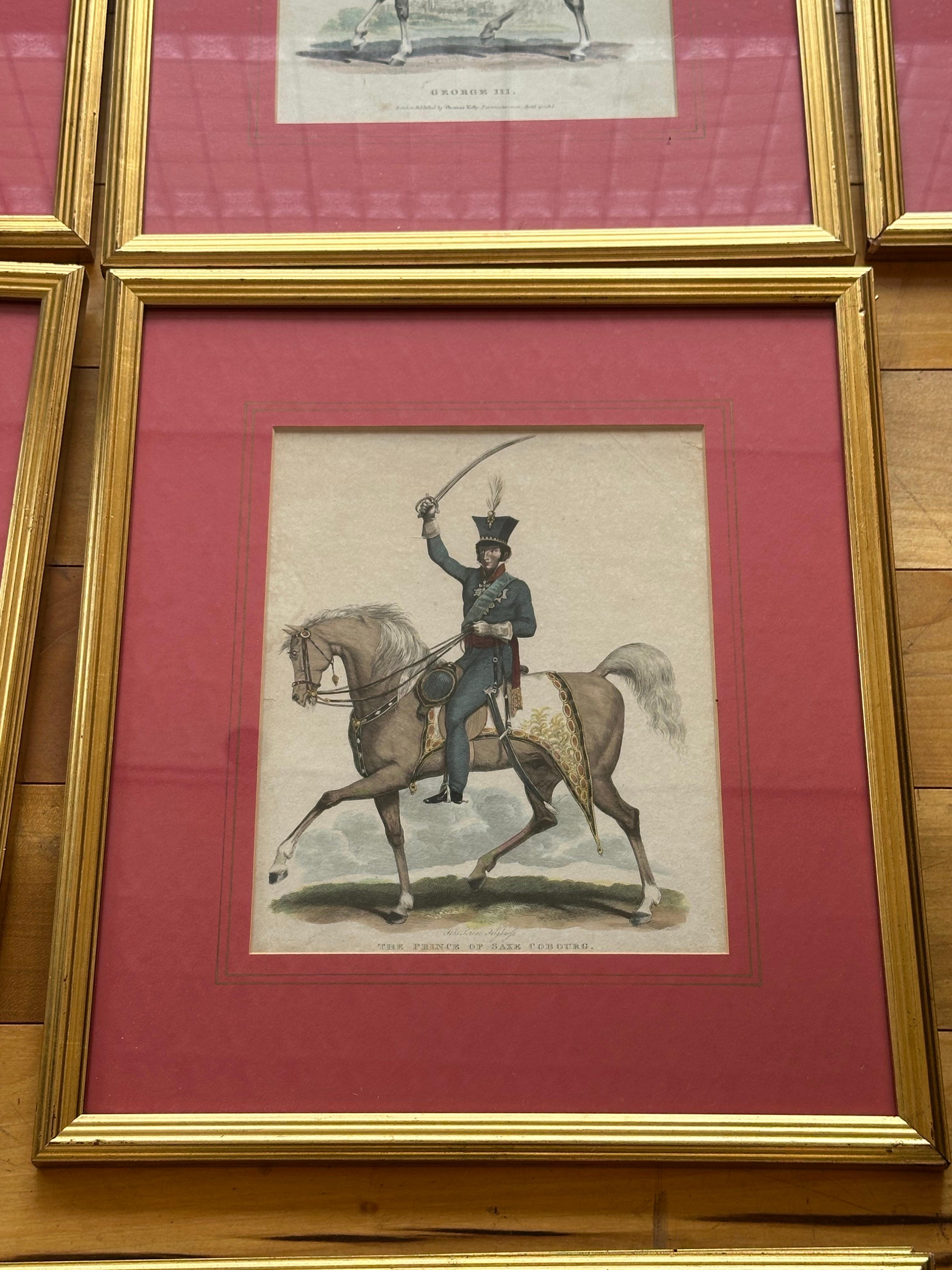 15 handkolorierte Stiche der wichtigsten Akteure der napoleonischen Kriege im Angebot 2