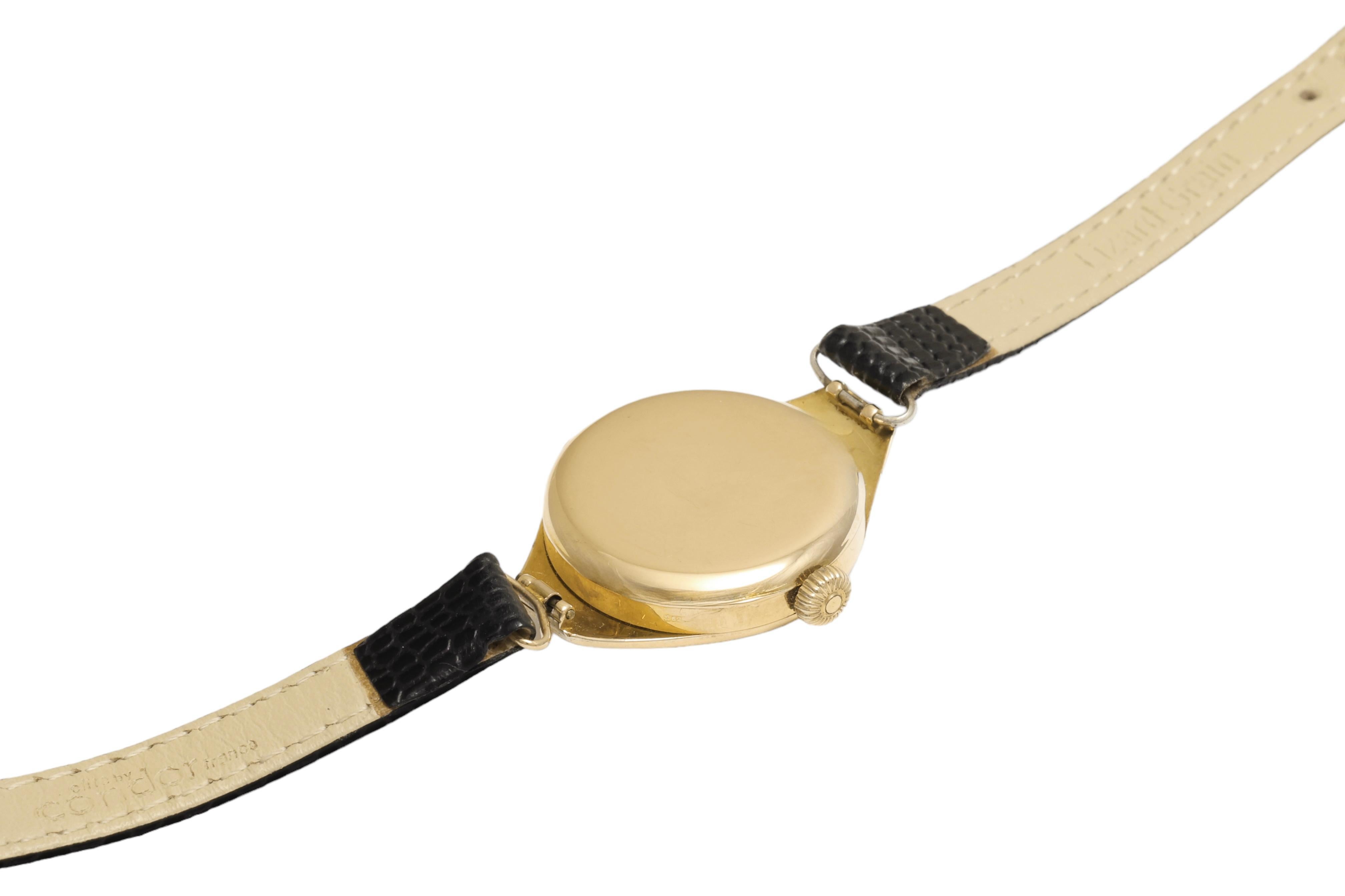 Montre Rolex vintage en or 15 carats à remontage manuel pour femmes, collectionneurs en vente 6