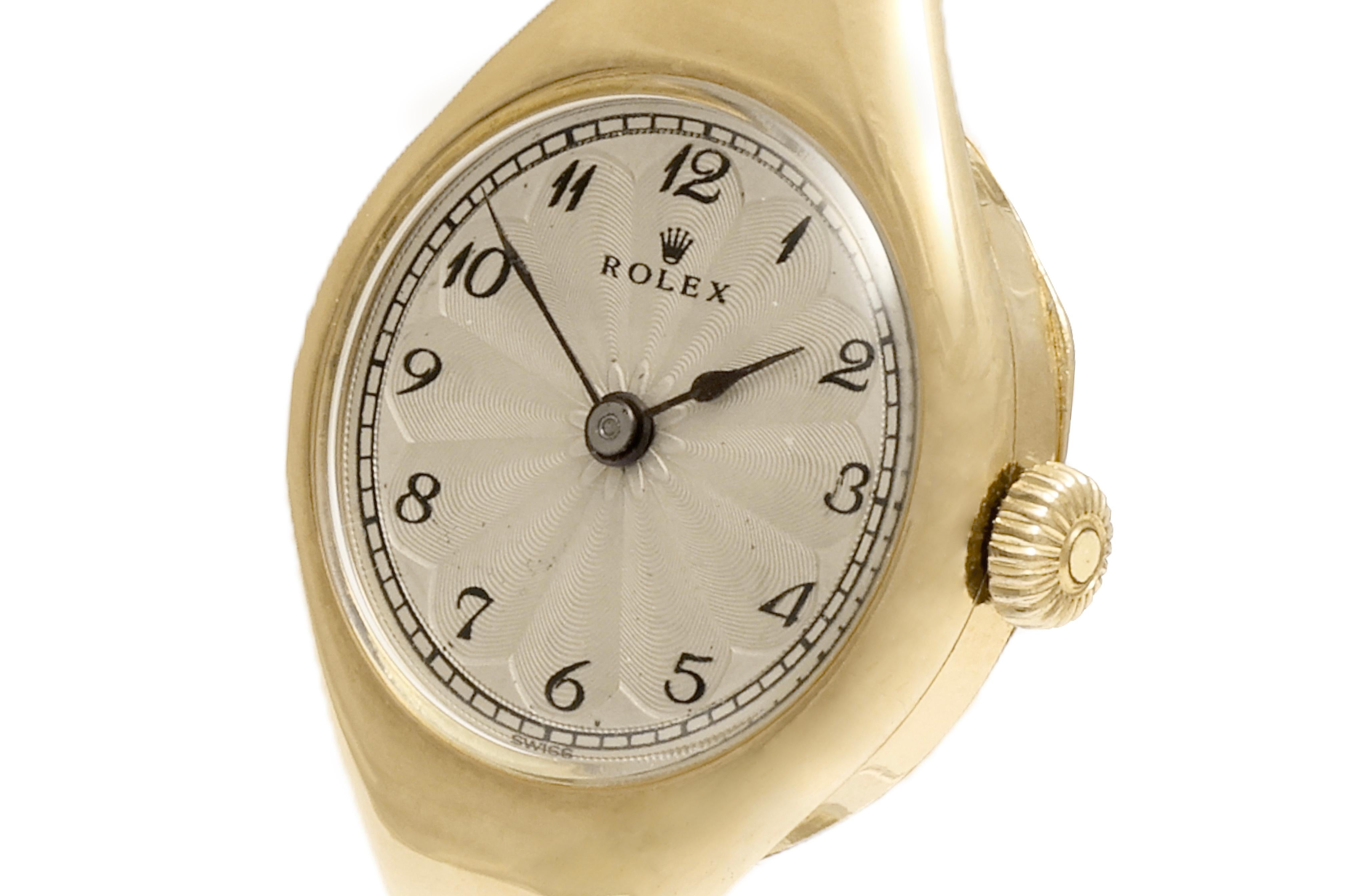 Montre Rolex vintage en or 15 carats à remontage manuel pour femmes, collectionneurs Excellent état - En vente à Antwerp, BE