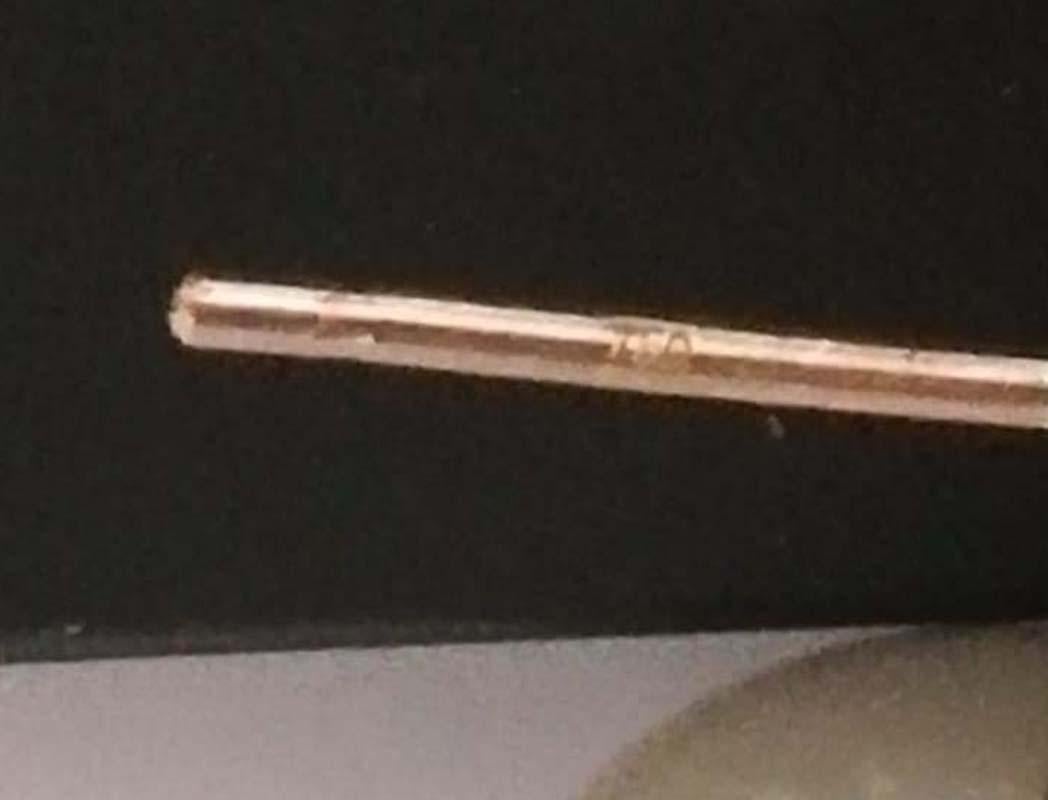 Donna Orecchini moderni da 15 mm con perle, rubini, diamanti, oro rosa 18 carati. in vendita