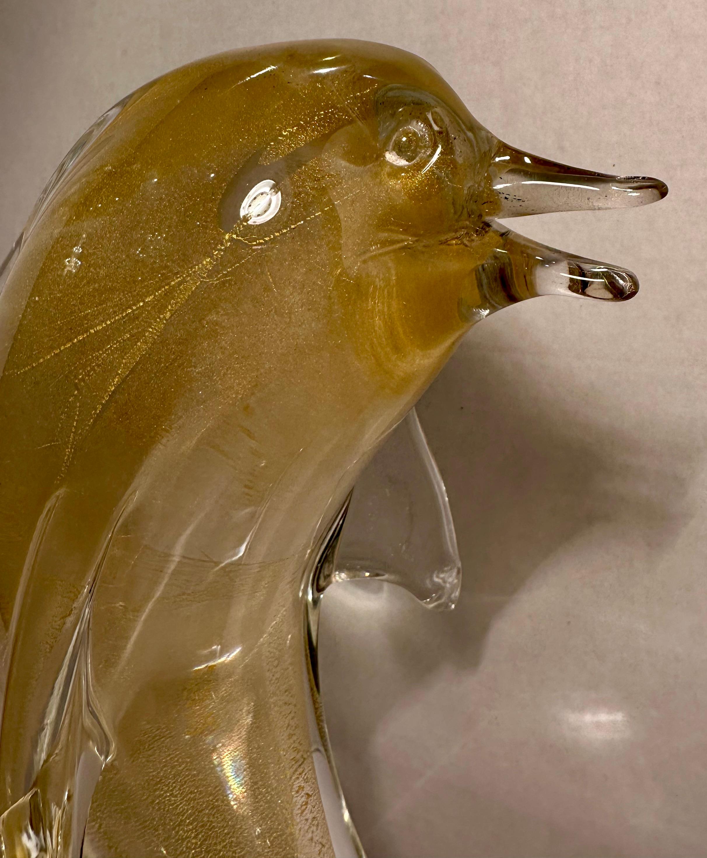 animaux en verre colore