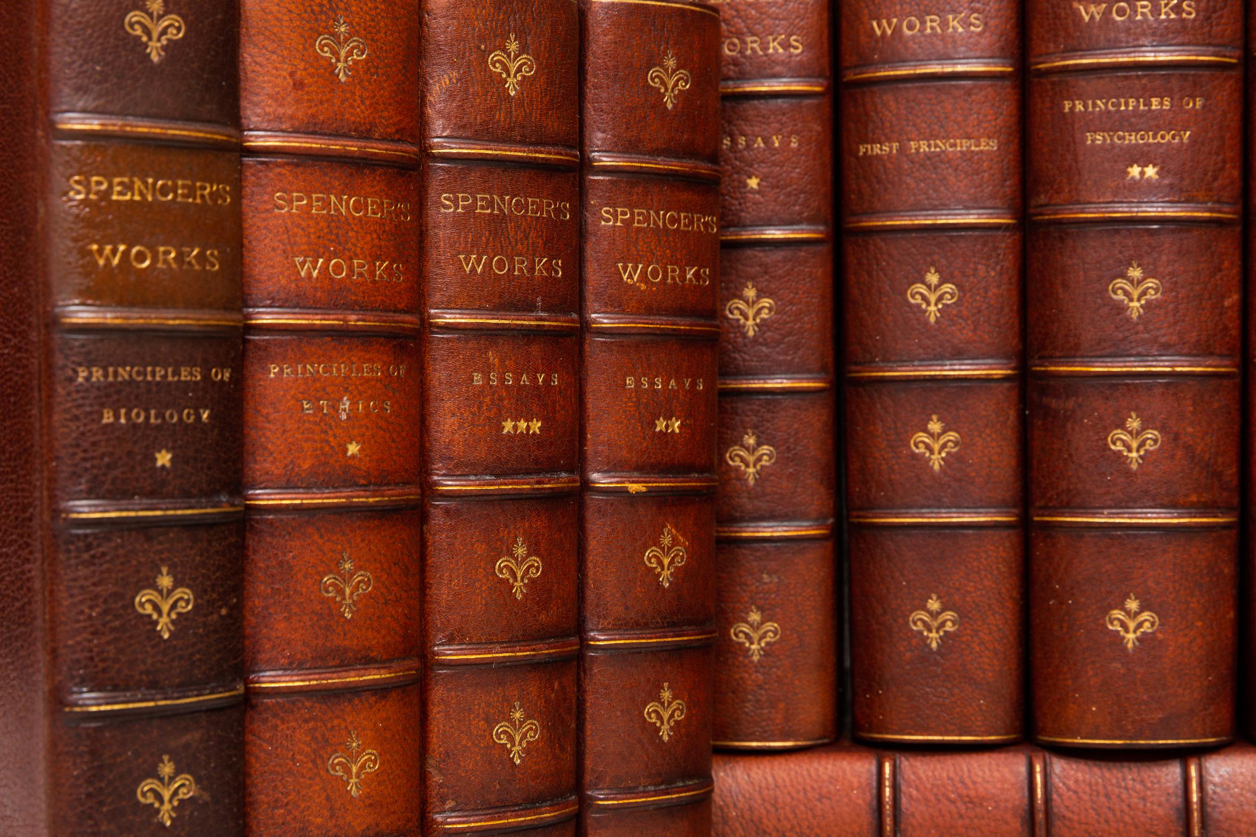 American 15 Volumes, Herbert Spencer, The Works of Herbert Spencer
