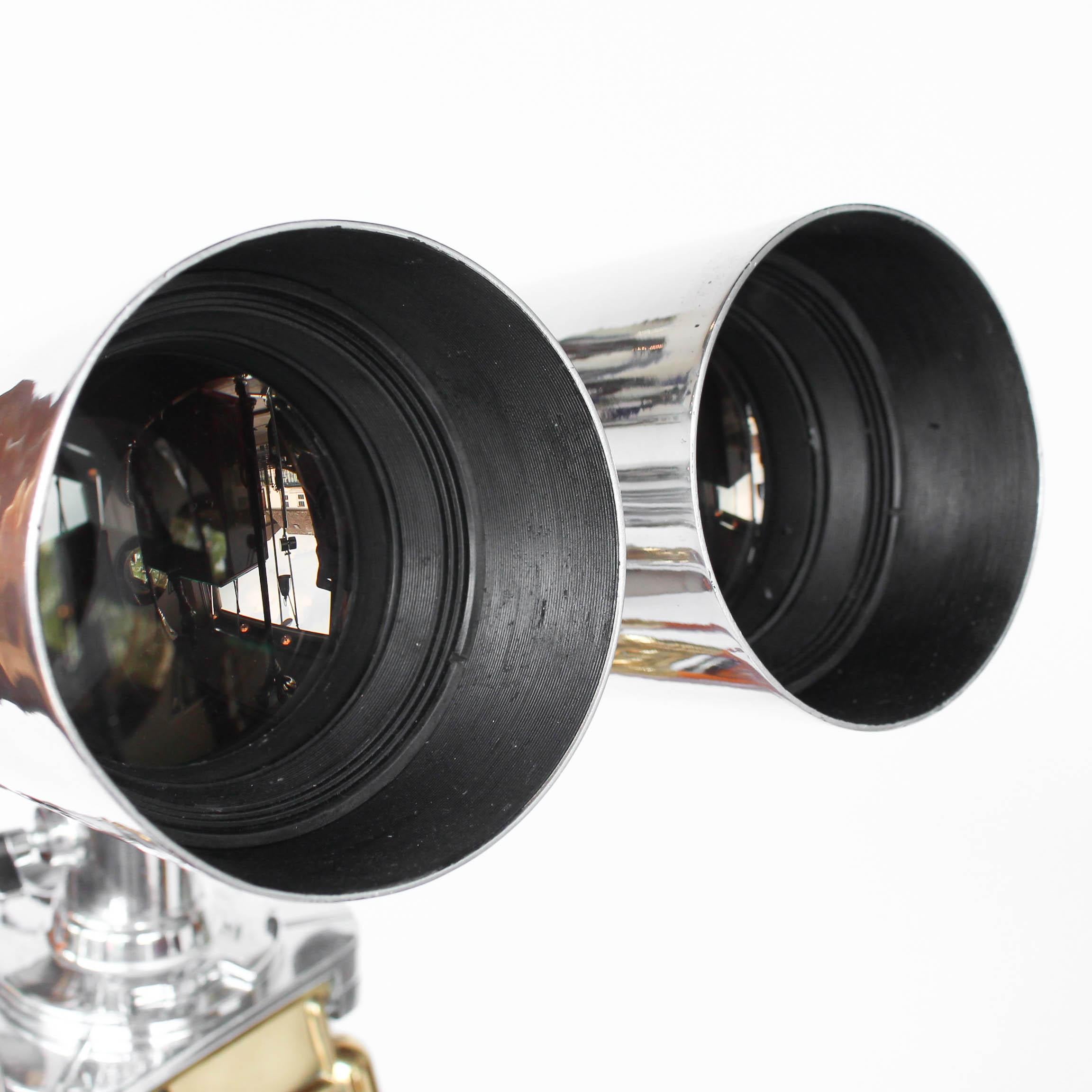 15 X 80 Art Deco Binoculars 7