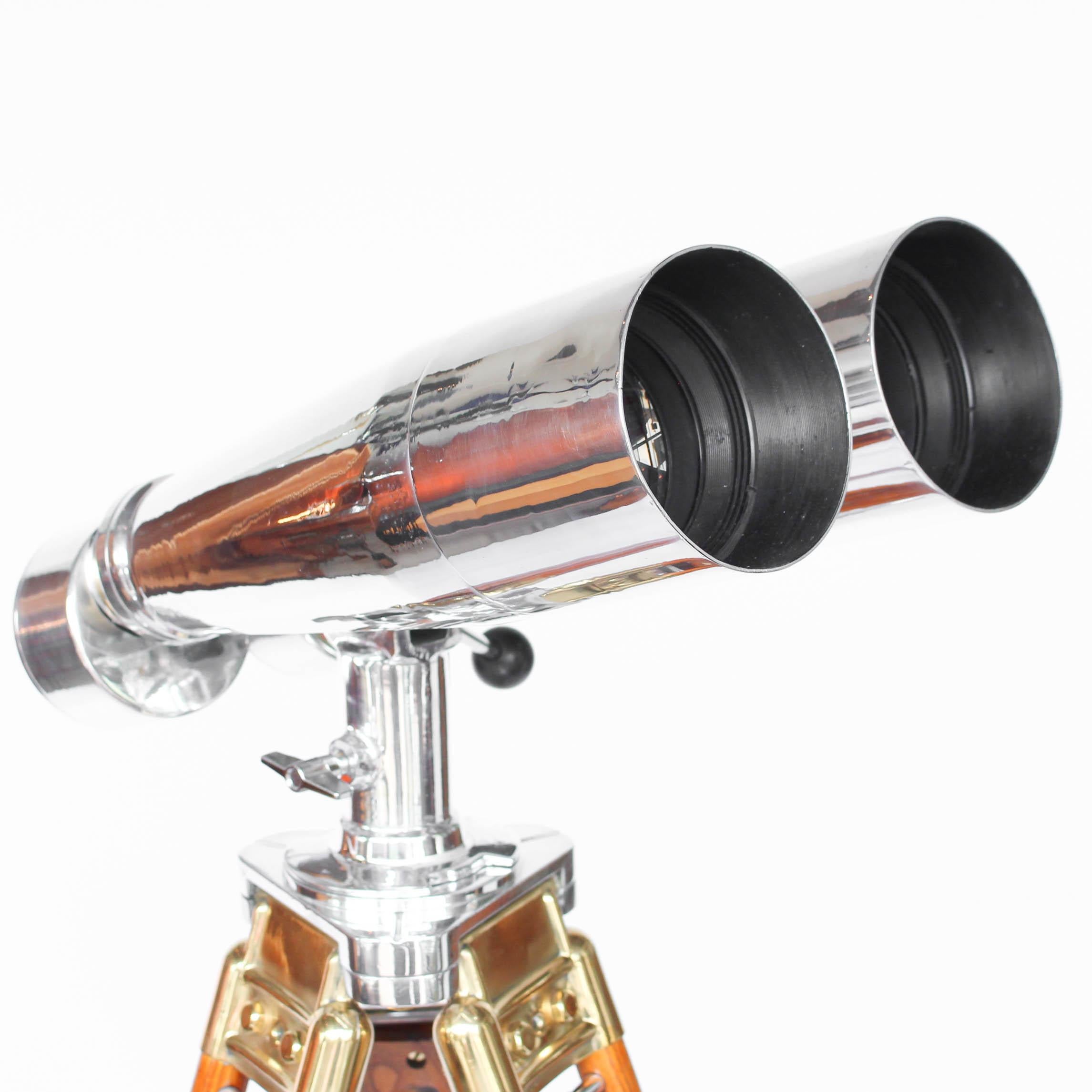 15 X 80 Art Deco Binoculars 10