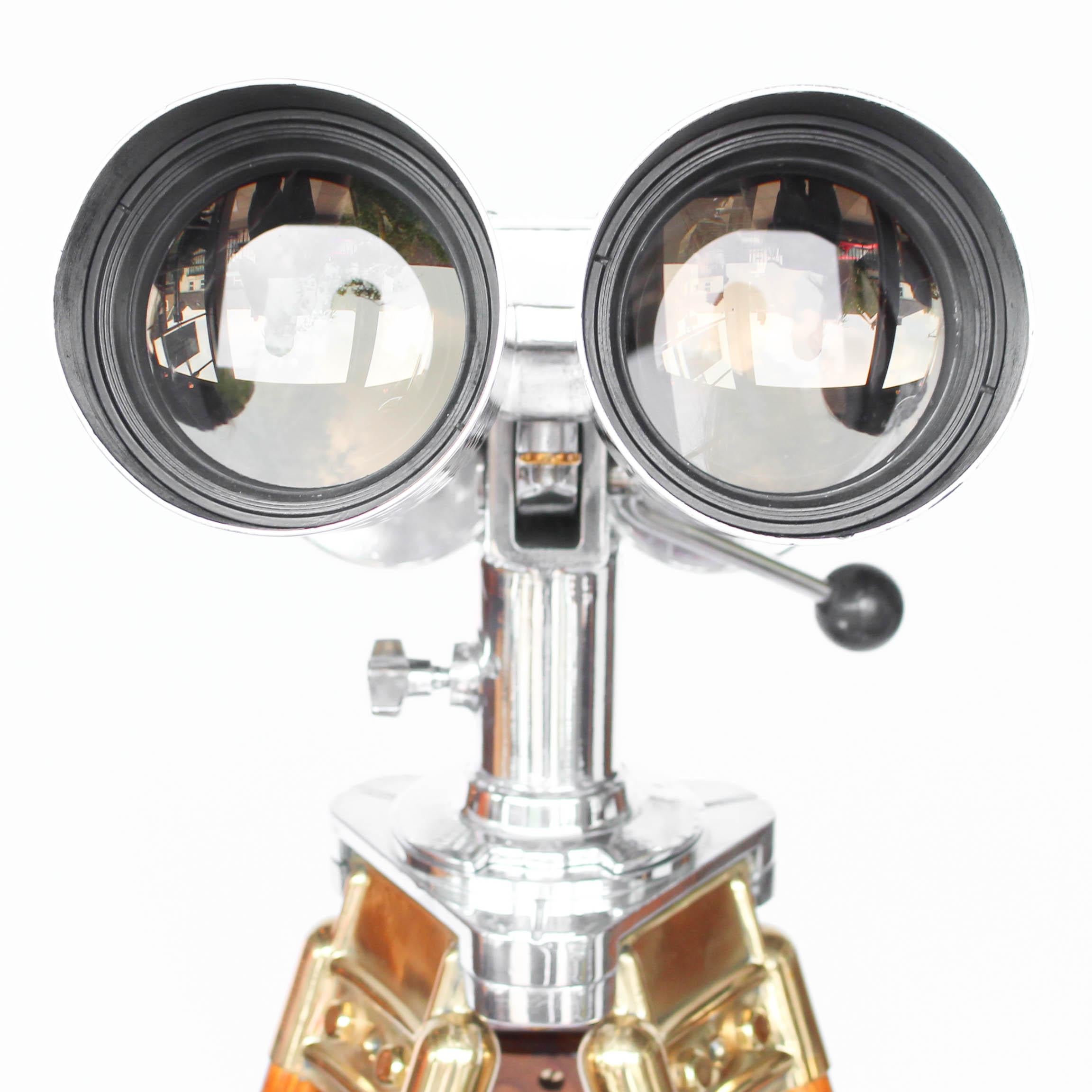 15 X 80 Art Deco Binoculars 1