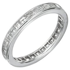 1.50 Carat Diamond Platinum Eternity Band Ring