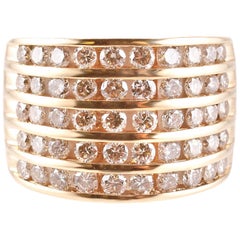 1.50 Carat Diamond Ring in 14 Karat Yellow Gold