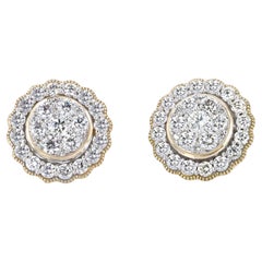 1,50 Karat Diamant-Ohrstecker