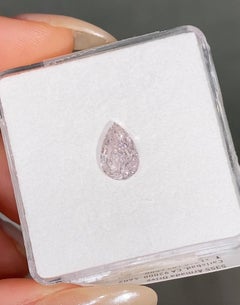 1.50 Carat Fancy Light Brown-Pink Pear Cut Diamond