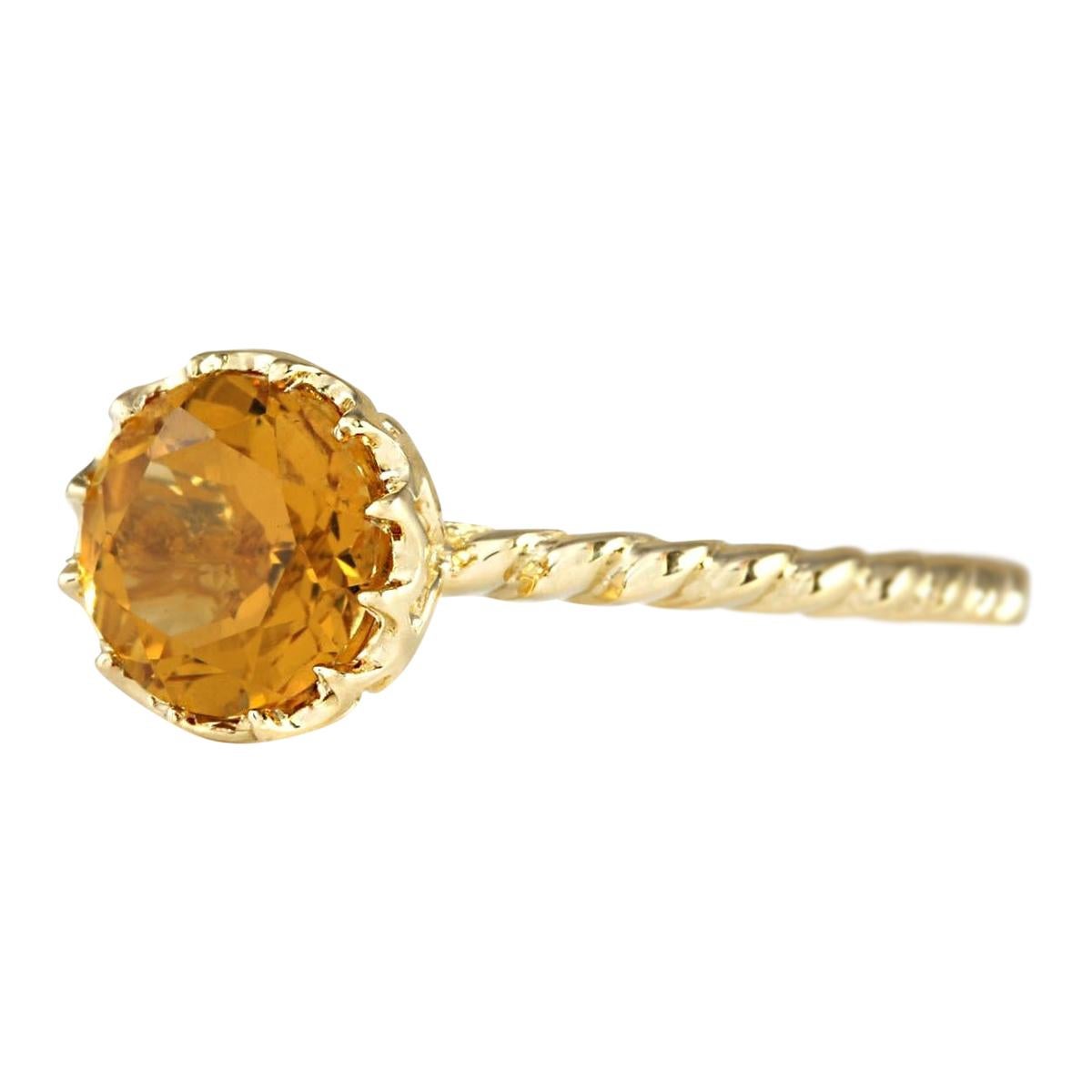 Stamped: 14K Yellow Gold
Total Ring Weight: 1.8 Grams
Total Natural Citrine Weight is 1.50 Carat
Color: Orange
Face Measures: 8.00x8.00 mm
Sku: [703263W]