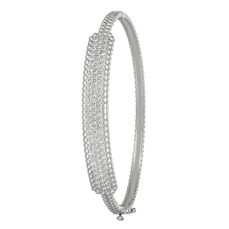 1.50 Carat Natural Diamond Bracelet Bangle G SI 14K White Gold

100% Natural Diamonds, Not Enhanced in any way Round Cut Diamond Bracelet
1.50CT
G-H
SI
14K White Gold, Pave Style, 13.4 grams
5/16 inch in width
88 stones

G4839W

ALL OUR ITEMS ARE