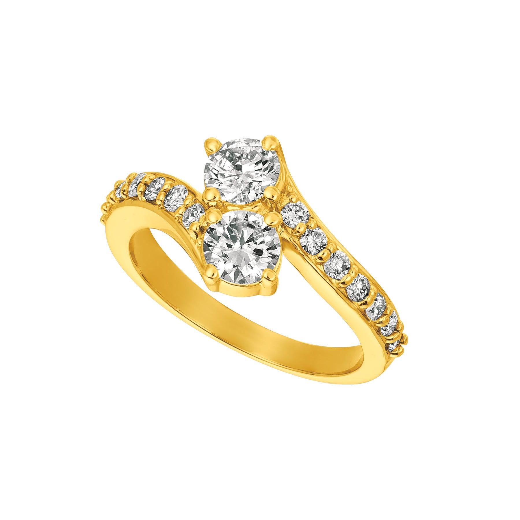 For Sale:  1.50 Carat Natural Diamond Ring G SI 14 Karat White Gold 3