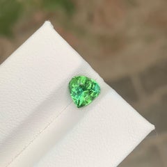 1.50 Carat Natural Green Blue Tourmaline Pear Shape Loose Gemstone