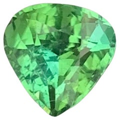 1,50 carati di tormalina blu verde naturale a forma di pera, gemma sfusa