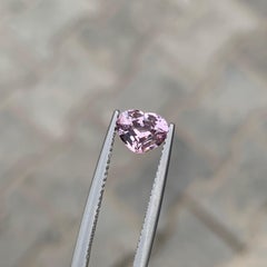 1.50 Carat Natural Loose Baby Pink Spinel Heart Shape Gemstone