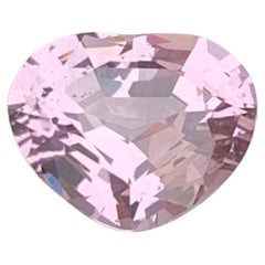 1.50 Carat Natural Loose Baby Pink Spinel Heart Shape Gemstone