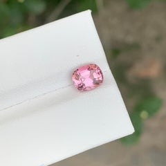 1.50 Carat Natural Loose Pink Spinel Cushion Cut Gemstone