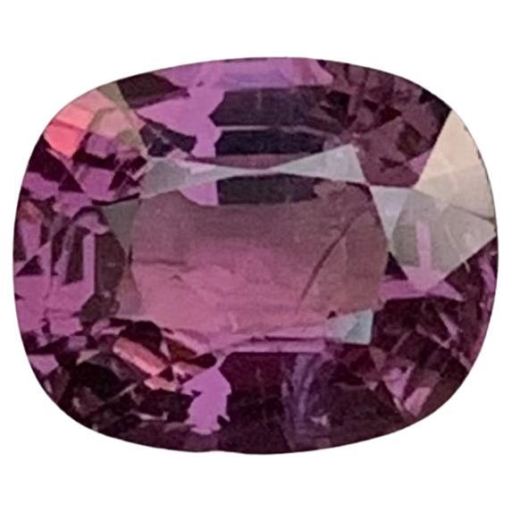 1.50 Carat Natural Loose Purple Spinel Cushion Shape Gemstone