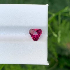 1.50 Carat Natural Loose Purplish Red Malawi Garnet Gemstone For Jewelry