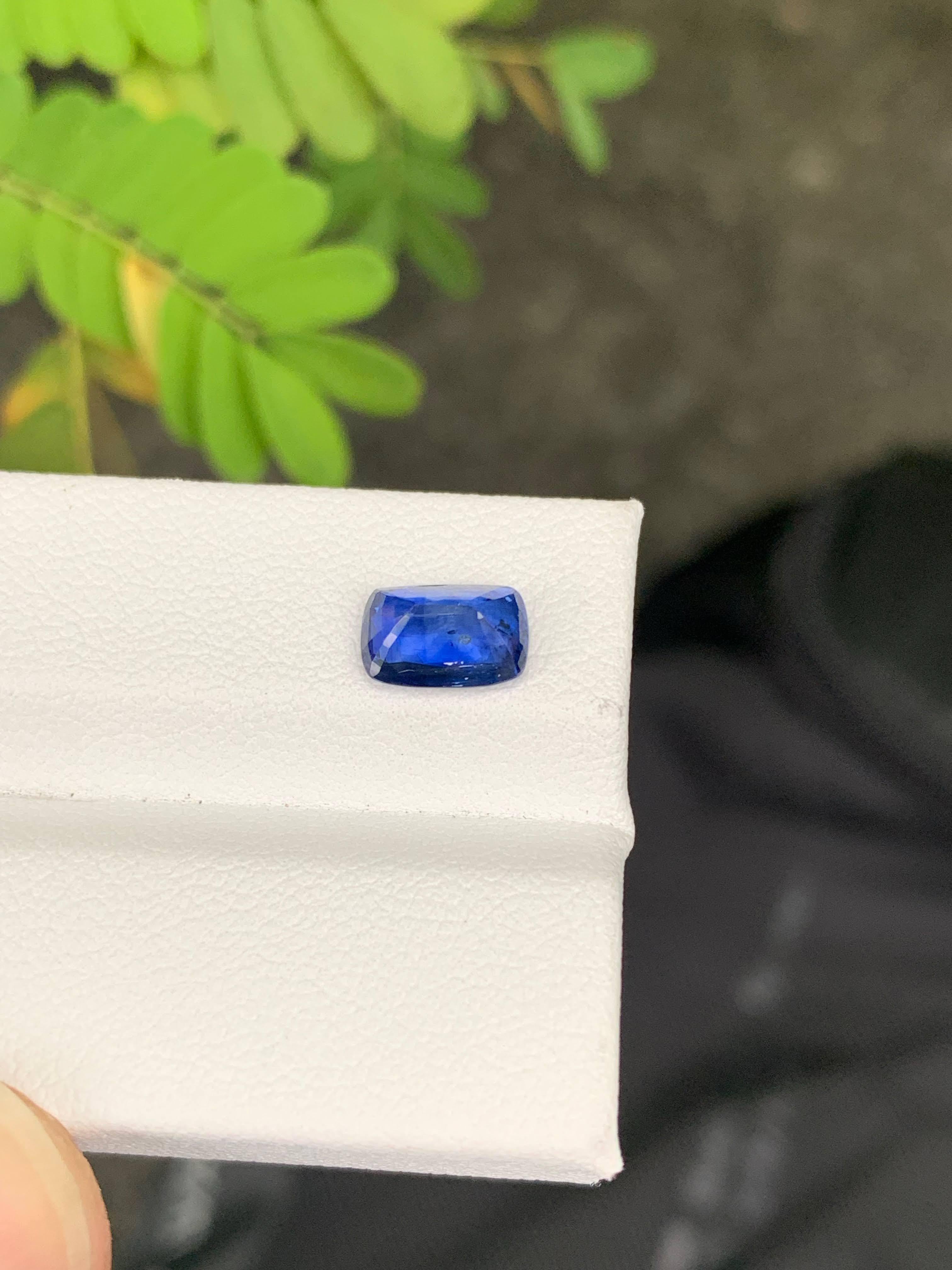 1.50 Carat Natural Loose Royal Blue Sapphire Cushion Cut Sri Lankan Gemstone Neuf - En vente à Bangkok, TH