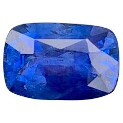 1.50 carati di zaffiro blu reale naturale sfuso con taglio a cuscino Gemma dello Sri Lanka