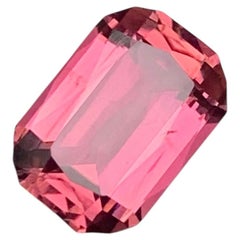 1.50 Carat Natural Loose Rubellite Tourmaline Cushion Cut Gemstone