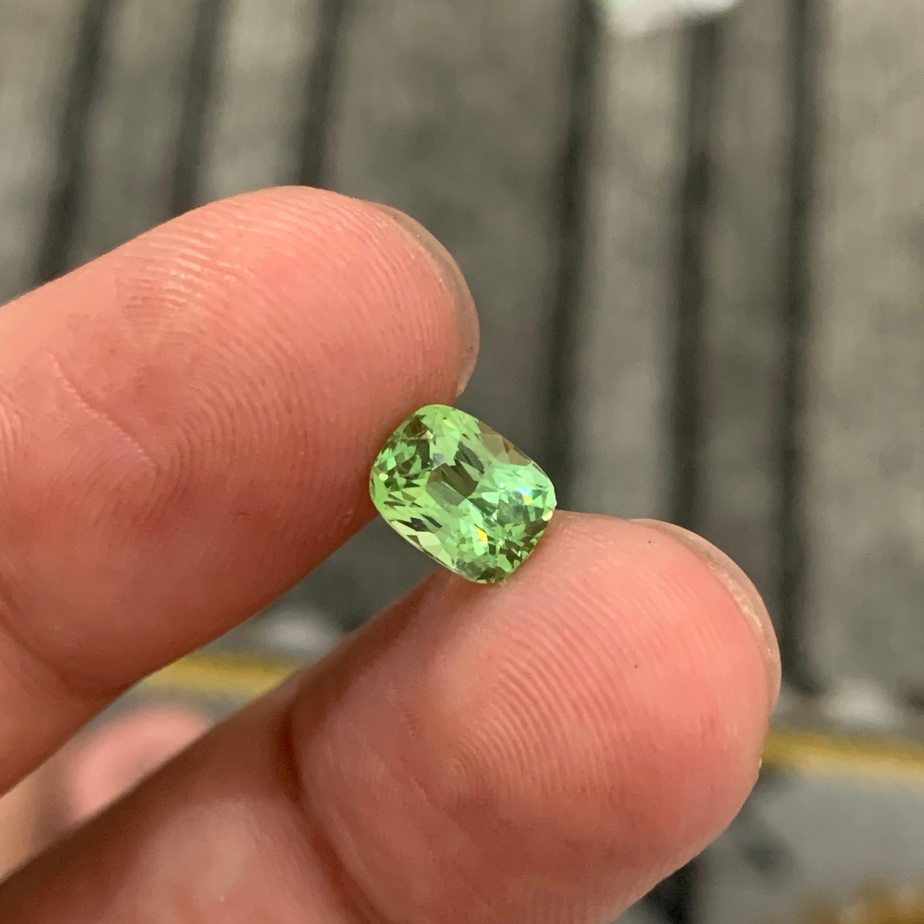 Faceted Tsavorite Garnet

Weight: 1.50 Carat
Dimension: 7.4 x 5.7 x 4.3 Mm 
Clarity : SI
Treatment: Non
Certificate: On Client Demand

Faceted tsavorite garnet is a stunning green gemstone known for its vivid brilliance and exceptional clarity. A