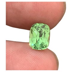 1.50 Carat Natural Loose Tsavorite Garnet Cushion Shape Gemstone